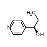 CAS#: 212117-14-1, (1R)-1-(4-Pyridinyl)-1-Propanol