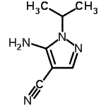 CAS#: 21254-23-9, 5-Amino-1-Isopropyl-1H-Pyrazole-4-Carbonitrile