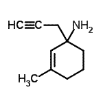 CAS#: 212557-69-2, 3-Methyl-1-(2-Propyn-1-Yl)-2-Cyclohexen-1-Amine