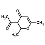 CAS 登录号：212569-64-7， 3-乙酰基-2,6-二甲基-2,3-二氢-4H-吡喃-4-酮