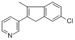 CAS#: 2126-63-8, 3-(6-Chloro-3-Methyl-1H-Inden-2-Yl)Pyridine