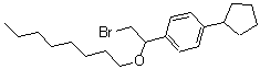 CAS#: 21270-11-1, [alpha-(Bromomethyl)-4-Cyclopentylbenzyl]Octyl Ether