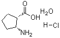 CAS 登录号：212755-84-5， (1S,2R)-2-氨基环戊烷羧酸盐酸盐水合物