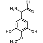 CAS#: 212758-02-6, (2S)-Amino(3,5-Dihydroxy-4-Methoxyphenyl)Acetic Acid