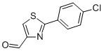 CAS 登录号：21278-77-3， 2-(4-氯苯基)-1,3-噻唑-4-甲醛