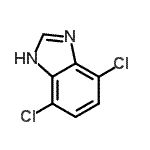 CAS#: 21295-91-0, 4,7-Dichloro-1H-Benzimidazole