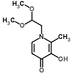 CAS 登录号：213026-86-9， 1-(2,2-二甲氧基乙基)-3-羟基-2-甲基-4(1H)-吡啶酮