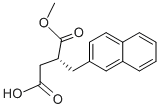 CAS 登录号:213270-42-9, (R)-2-(2-萘基甲基)琥珀酸 1-甲基酯