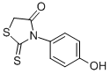 CAS 登录号：21346-21-4， 3-(4-羟基苯基)-2-硫代-噻唑烷-4-酮