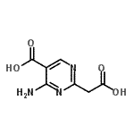 CAS#: 21346-57-6, 4-Amino-2-(Carboxymethyl)-5-Pyrimidinecarboxylic Acid