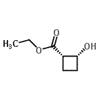 CAS#: 213478-58-1, Ethyl (1S,2R)-2-Hydroxycyclobutanecarboxylate