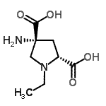 CAS#: 213619-99-9, (2R,4R)-4-Amino-1-Ethyl-2,4-Pyrrolidinedicarboxylic Acid