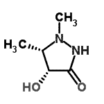 CAS 登录号：213621-60-4， (4R,5S)-4-羟基-1,5-二甲基-3-吡唑烷酮