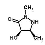CAS 登录号：213621-65-9， (4R,5S)-4-羟基-2,5-二甲基-3-吡唑烷酮