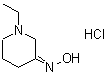 CAS 登录号：213627-39-5， (3Z)-1-乙基-N-羟基-3-哌啶亚胺盐酸盐(1:1)