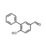 CAS#: 21363-10-0, 6-Hydroxy-3-Biphenylcarbaldehyde