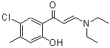 CAS 登录号：213690-07-4， (2E)-1-(5-氯-2-羟基-4-甲基苯基)-3-(二乙基氨基)-2-丙烯-1-酮