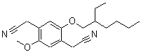 CAS 登录号：213749-91-8， 2,2'-{2-[(2-乙基己基)氧基]-5-甲氧基-1,4-亚苯基}二乙腈