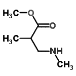CAS#: 21388-25-0, Methyl 2-Methyl-3-(Methylamino)Propanoate
