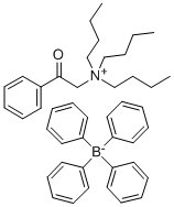 CAS 登录号：214074-73-4， N,N,N-三丁基-N-苯甲酰甲基铵四苯基硼酸盐