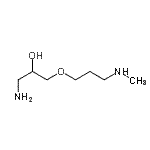 CAS#: 214190-75-7, 1-Amino-3-[3-(Methylamino)Propoxy]-2-Propanol