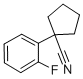 CAS#: 214262-89-2, 1-(2-Fluorophenyl)Cyclopentanecarbonitrile