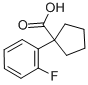 CAS#: 214262-96-1, 1-(2-Fluorophenyl)Cyclopentanecarboxylic Acid