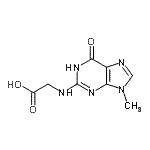 CAS#: 214285-37-7, N-(9-Methyl-6-Oxo-6,9-Dihydro-1H-Purin-2-Yl)Glycine