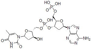 CAS 登录号：2147-15-1， 5'-磷酰胸苷酰(3'-5')脱氧腺苷