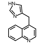 CAS#: 214700-58-0, 4-(1H-Imidazol-4-Ylmethyl)Quinoline