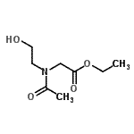 CAS 登录号：214709-54-3， 乙基N-乙酰基-N-(2-羟基乙基)甘氨酸酯