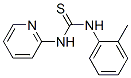 CAS 登录号：21487-27-4， 3-(2-甲基苯基)-1-吡啶-2-基-硫脲