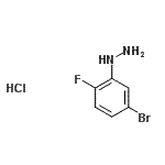 CAS#: 214916-08-2, (5-Bromo-2-Fluorophenyl)Hydrazine Hydrochloride (1:1)