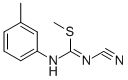 CAS#: 21504-97-2, N-Cyano-N'-(3-Methylphenyl)-Carbamimidothioic Acid Methyl Ester