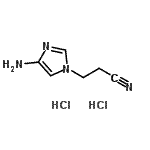 CAS#: 215099-39-1, 3-(4-Amino-1H-Imidazol-1-Yl)Propanenitrile Dihydrochloride