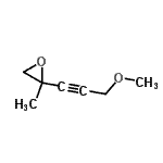 CAS 登录号：2151-45-3， 2-(3-甲氧基-1-丙炔-1-基)-2-甲基环氧乙烷