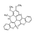 CAS#: 215118-76-6, 3,3'-[(2,3,4-Trimethoxyphenyl)Methylene]Bis(4-Hydroxy-2H-Chromen-2-One)