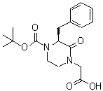 CAS # 215121-89-4, [(3S)-3-苄基-4-{[(2-甲基-2-丙基)氧基]羰基}-2-氧代-1-哌嗪基]乙酸