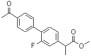 CAS#: 215175-83-0, Methyl 2-(4'-Acetyl-2-Fluoro-4-Biphenylyl)Propanoate