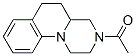 CAS 登录号：21530-69-8， 3-乙酰基-2,3,4,4a,5,6-六氢-1H-吡嗪并[1,2-a]喹啉