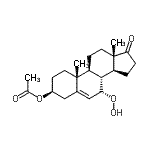 CAS#: 215309-10-7, (3beta)-7-Hydroperoxy-17-Oxoandrost-5-En-3-Yl Acetate