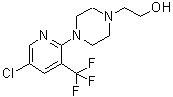 CAS#: 215434-39-2, 2-{4-[5-Chloro-3-(Trifluoromethyl)-2-Pyridinyl]-1-Piperazinyl}Ethanol