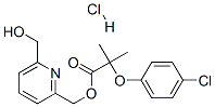 CAS#: 21550-30-1, [6-(Hydroxymethyl)-2-Pyridyl]Methyl 2-(4-Chlorophenoxy)-2-Methylpropionate Hydrochloride