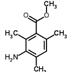 CAS 登录号：215502-68-4， 甲基3-氨基-2,4,6-三甲基苯甲酸酯
