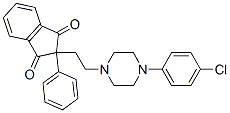 CAS#: 21569-29-9, 2-[2-[4-(4-Chlorophenyl)-1-Piperazinyl]Ethyl]-2-Phenyl-1,3-Indanedione