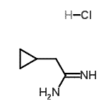 CAS#: 21572-79-2, 2-Cyclopropylethanimidamide Hydrochloride (1:1)