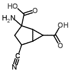 CAS 登录号：215867-39-3， 2-氨基-4-氰基双环[3.1.0]己烷-2,6-二甲酸
