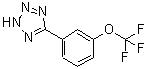 CAS 登录号：216144-09-1， 5-[3-(三氟甲氧基)苯基]-2H-四唑