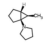 CAS#: 216314-48-6, 1-[(1R,5R,6R)-6-Methylbicyclo[3.1.0]Hex-1-Yl]Pyrrolidine