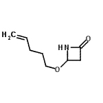 CAS 登录号：216857-00-0， 4-(4-戊烯-1-基氧基)-2-氮杂环丁酮